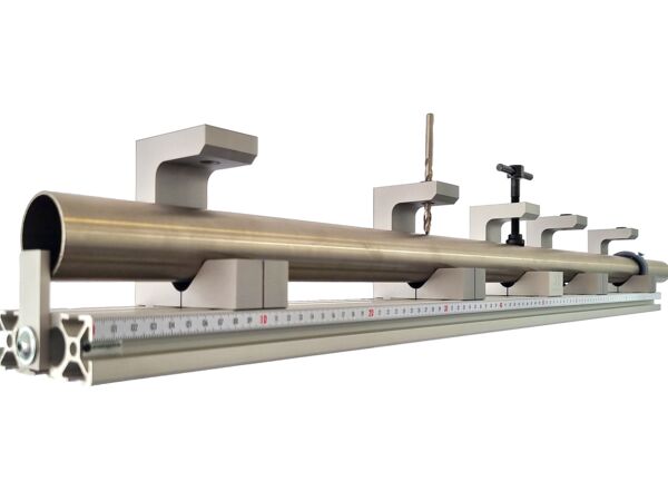 Bohrlehre und Bohrschablone Rundrohr